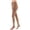 Almond, variant on duomed Advantage Soft Opaque 30-40 mmHg Pantyhose Open Toe Compression Stockings, Black, XXL, Petite