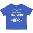 thumbnail image 3 of Inktastic My Daddy is a Firefighter and a Hero Boys or Girls Toddler T-Shirt, 3 of 5