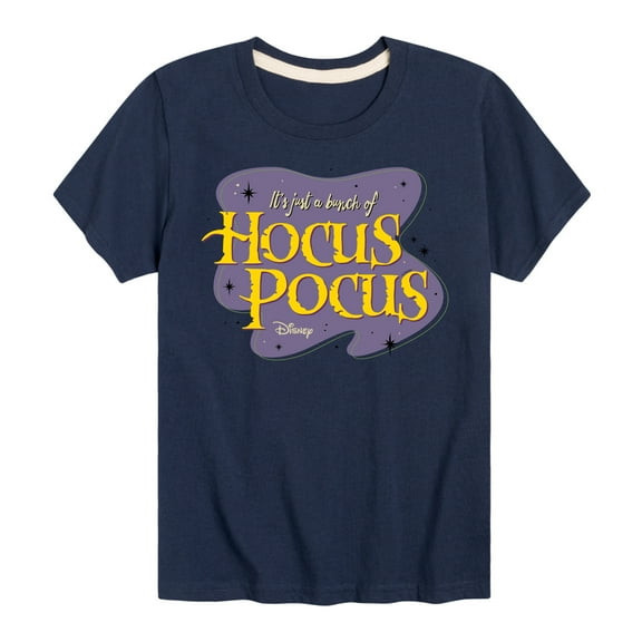 Just A Bunch Of Hocus Pocus - Youth Short Sleeve Graphic T-Shirt