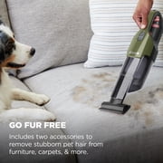 Shark Cyclone Handheld Vacuum, On-the-Go Cleaning, HyperVelocity Suction, USB Charging, CH700WM, Herb