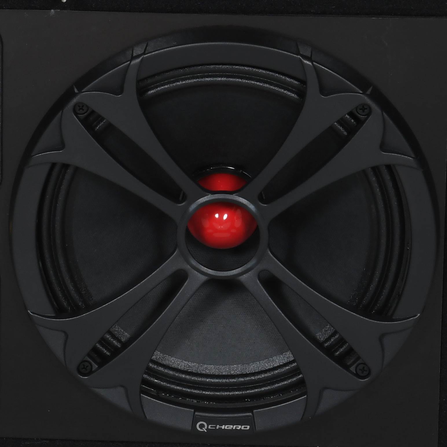 Q Power Chuchero Dual Pre Loaded 10 Speaker Sub Box Enclosure