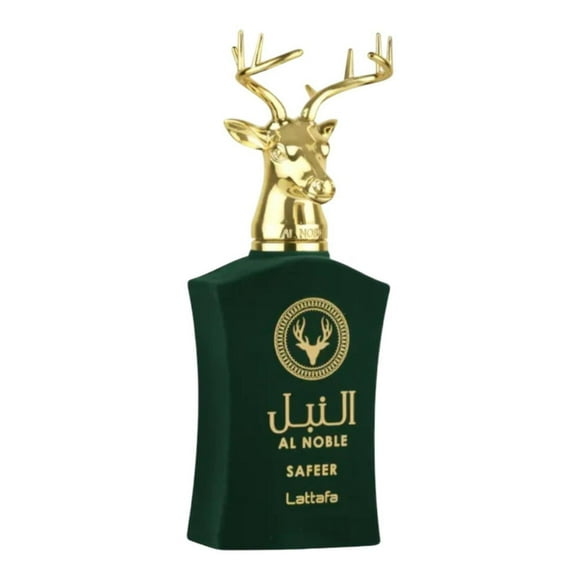 Fragancia LATTAFA AL NOBLE SAFFER EDP 100 ML verde Lattafa
