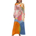 thumbnail image 2 of grupo iv - hilma af klint design Vestido largo Vestidos de mujer Vestido de cumpleaños para mujer Vestidos de baile Vestidos de verano para mujer, 2 of 5