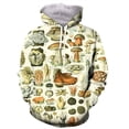 thumbnail image 3 of Sudadera con capucha con estampado 3D de plantas y hongos, divertida, de camuflaje, para hombre y mujer, ropa informal, ropa de calle, 3 of 5