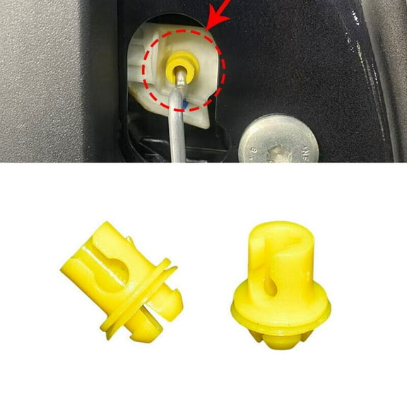 2×Interior Door Clips-Door Lock Mechanism Clip Interior Door Clips Truck Parts Clamp Plastic For BMW 1-8 Series Z4 FOR MINI F55