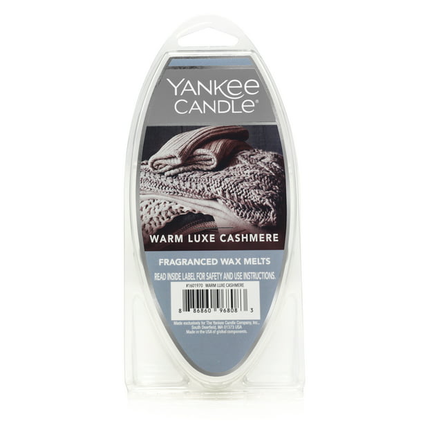 Warm Lux Cashmere Scented Wax Melts Yankee Candle 3 Oz Walmart Com Walmart Com