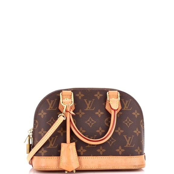 Pre-Owned Alma Handbag Monogram Canvas BB By Rebag