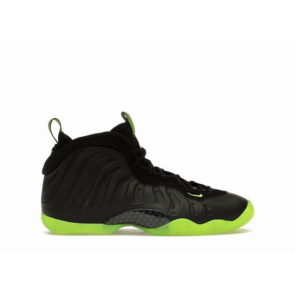 Nike Kid's Little Posite One Black Volt Basketball Shoes, from StockX