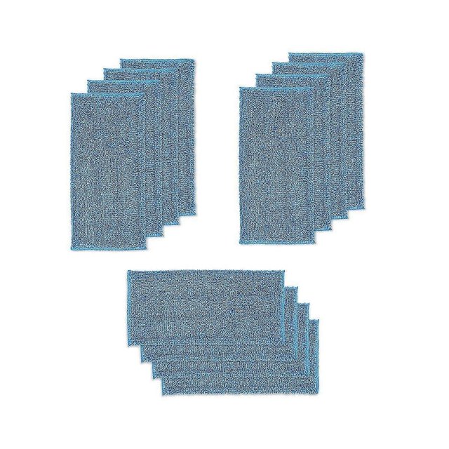 Almohadillas de fregona compatibles con accesorios para aspiradoras. Almohadillas de tela para fregona.