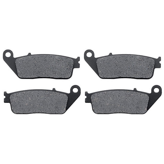 KMG Front + Rear Brake Pads Compatible with 1995-2003 Triumph Thunderbird - Non-Metallic Organic NAO Brake Pads Set