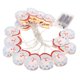 thumbnail image 1 of Matsuzay de decoración navideña LED Luces de cadena de muñecas de Navidad a prueba de agua Luces de caja de con 20 luces LED Iluminación navideña Matsuzay HA012993-00, 1 of 6