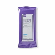 Medline ReadyBath Select Body Cleansing Cloth Wipes, Medium-weight, Unscented, 8 ct (Pack of 4)