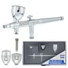 3 Cup Master G46 Dual-Action Gravity Airbrush Set Hobby Auto Paint Cake Tattoo