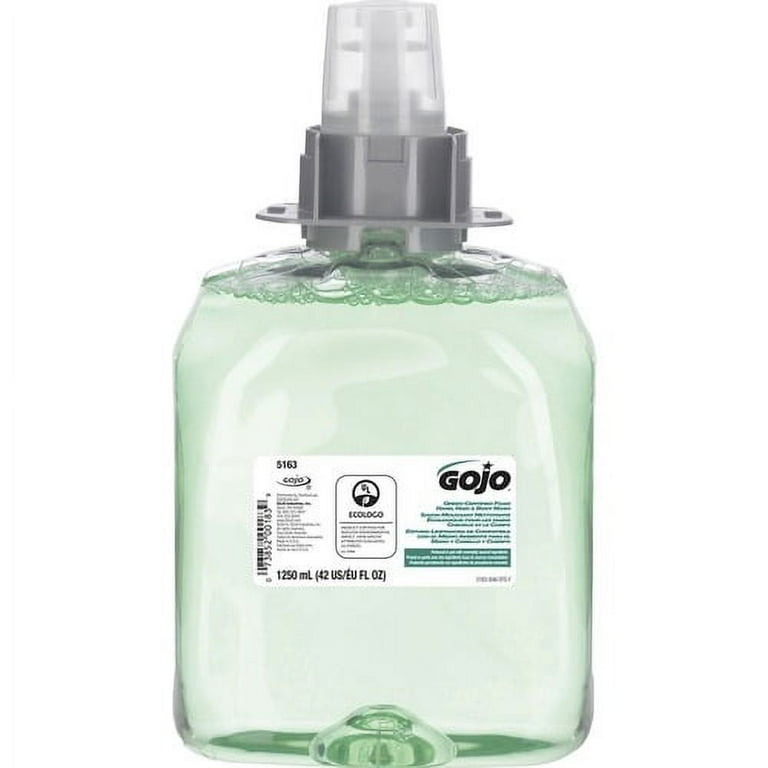 Green Certified Foam Hair and Body Wash, Cucumber Melon, 1,250 mL Refill, 4/Carton Green Certified Foam Hair and Body Wash, Cucumber Melon, 1,250 mL Refill, 4/Carton