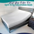 thumbnail image 4 of Puente para cama EPHEDORA 2 en 1, convertidor de dos camas Twin XL a King, 4 of 7