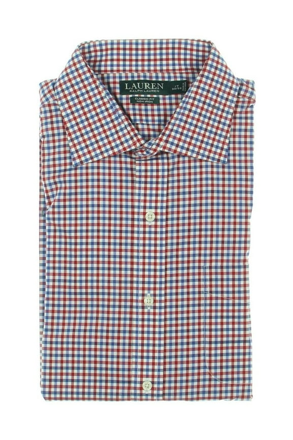 Mens Banded Collar Short Sleeve Dress Shirt