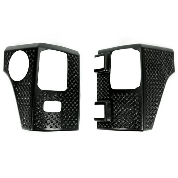CCPAO Rear Corner Guards Body Armor Tail light Cover Compatible with 2007-18 Jeep Wrangler JK JKU