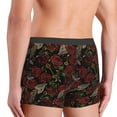 thumbnail image 3 of KLL Fishbone Rose Men's Cotton Boxer Briefs Underwear-Small, 3 of 8