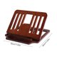 thumbnail image 3 of Laptop Stand, Ajustable Laptop Stand, madera, diseño plegable, portátil, base de madera, 2 niveles, para oficina,topliu, 3 of 7