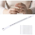 thumbnail image 3 of Ring Sizer Measuring Tool 10pcs Ring Gauge Set Clear Accurate Scale Finger Measuring Belt for Jewelry Measurement US Size White Ring Measurement Tool,Ring Sizers, 3 of 5