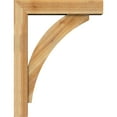 thumbnail image 3 of Ekena Millwork 6"W x 26"D x 34"H Thorton Block Rough Sawn Bracket w/ Offset Brace, Western Red Cedar, 3 of 25