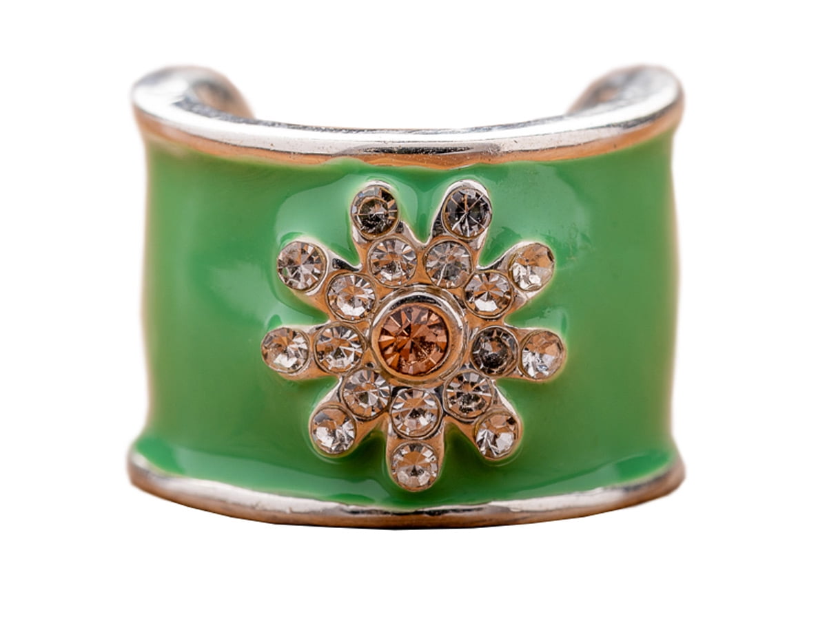 Prestige Medical CharMED Crystal Stethoscope Charms, Daisy CEG0001