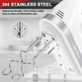 thumbnail image 4 of Lord Eagle Hand Mixer Electric Handheld 400W, 5-S, 4 of 9