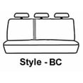 thumbnail image 1 of Covercraft Housse de Siège SS7432PCCH SeatSaver; Polycoton; Noir Charbon; pour une Rangée, 1 of 3