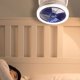 thumbnail image 4 of Toystoory Ventilador plegable USB para colgar con luz LED, enfriador de aire de 4 velocidades, lámpara de con protección ocular para el Type2 NO2, 4 of 6