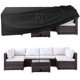 thumbnail image 1 of Ruimoy Fundas Para Muebles De Patio, Cubierta Impermeable Para Muebles De Exterior, Fundas Para Mesas Y Sillas Exteriores, Resistentes 600D (111 Pulgadas De Largo X 74 Pulgadas De Ancho X 28,3 Pulgada, 1 of 1