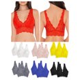 thumbnail image 4 of Sujetador de encaje de 2 piezas para mujer, sin aros, Tops cortos suaves Irfora Ropa interior de mujer, 4 of 4