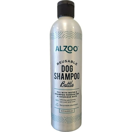 UPC: 3420900124595 | Alzoo Reusable Dog Shampoo Bottle 16 oz