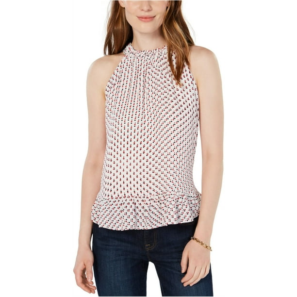 High neck blouse sleeveless new arrivals