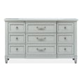 thumbnail image 4 of Magnussen Home Glenbrook Pebble Drawer Dresser With Landscape Mirror in Pebble, 4 of 16
