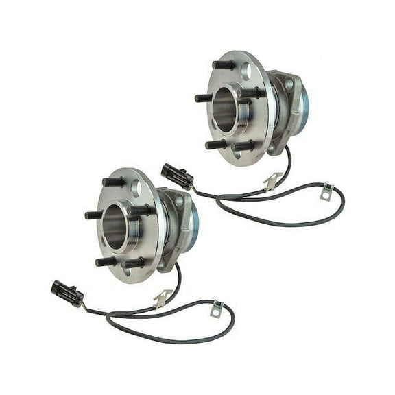 Front Wheel Hub and Bearing Kit 2 Piece - Compatible with 1995 - 2002 GMC Safari AWD 1996 1997 1998 1999 2000 2001