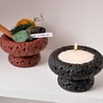 thumbnail image 4 of Pnellth Creative Moon Surface Candle Container Eco-friendly Reusable Mini Flower Pot Cactus Candle Holder Home Decor, 4 of 8