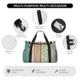 thumbnail image 4 of Easygdp Hardwood Bolsa de Gimnasio, Bolsa de Viaje Duffel, Bolsa de Fin de Semana con Compartimentos, Bolsa de Mano para Noche, 4 of 7