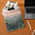 thumbnail image 5 of FORMRS A4 Clipboard Folder with Pen Holder Horizontal Foldable School Office Binder, Mountains at Dawn, 5 of 9