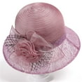 thumbnail image 1 of PEIXUN Chapeau de Vacances pour Femmes Visière de Plage d'Été, 1 of 3
