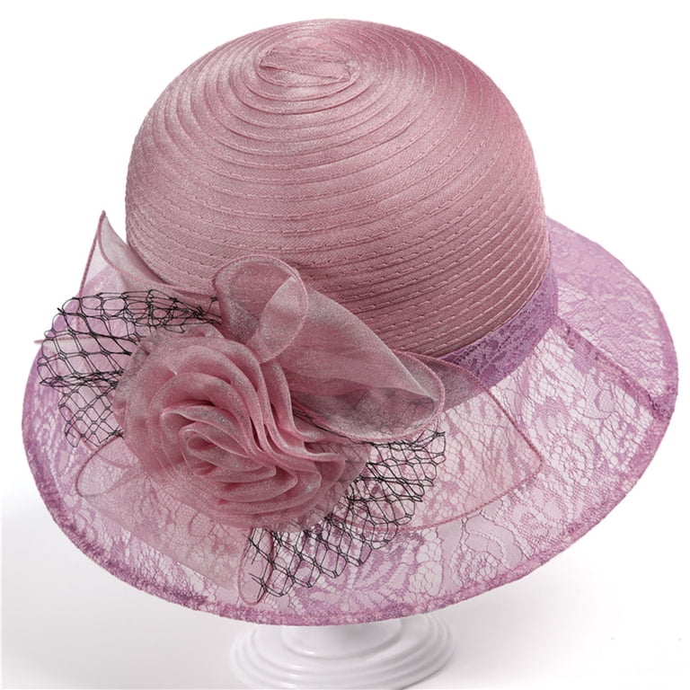 FADAACAI Derby Hats for Women Tea Party Accessories for  display picture 3
