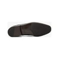 thumbnail image 4 of Stacy Adams Franz Moc Toe Tassel Slip On Shoes Croco Leather Black 25624-001, 4 of 8