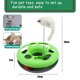 thumbnail image 2 of Los juguetes para gatos, juguetes interiores para gatos, juguetes interactivos para gatos, el rodillo de primavera juega con los juguetes del animal doméstico de la bola de los deportes, 2 of 5