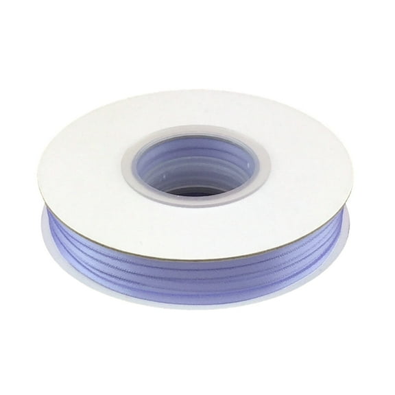 1/8 Inch Double Faced Satin Ribbon - Purple Iris - 100 Yard Spool (gi18satribbonpurpiris)