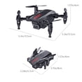thumbnail image 4 of Dron con cámara para adultos en liquidación Mini dron WiFi FPV con cámara doble HD 1080p Modo de retención de altitud Dron RC plegable Quadcopter Vuelo circular Ruta de vuelo Retención de, 4 of 6