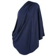 thumbnail image 5 of 2pk LK Baby Infinity Nursing Scarf Breastfeeding Cover Ultra Soft Breathable (Navy/Black), 5 of 7