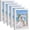 white*5, variant on TAVENE 5 pack,4x6 Picture Frame, Black Frames Display Photo 4x6 without or 3.5x5 with Mat, Gallery Wall Frame Set, Tabletop Display or Wall (Black)