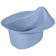 Kindsgut Elimination Communication Baby Potty – Ergonomic Infant Potty for Babies, Easy-Clean EC Potty with Splash Guard, Includes Printed EC Beginner Guide, piegon blue
