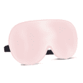 thumbnail image 1 of "Máscara De Ojos Para Dormir De Seda Natural Antifaz De Sueño Rosa ", 1 of 5