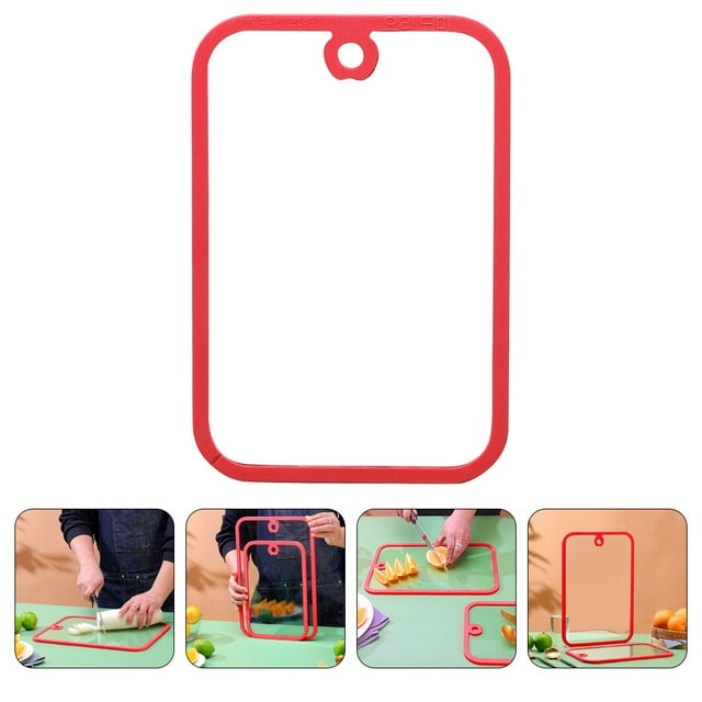 unbranded Kitchen Board Glass Cutting Board Tempered Glass Kitchen Use 1Pack