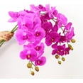 thumbnail image 3 of CoreLiving Real Touch Faux Orchid 1-Piece Branch Artificial Purple Butterfly Orchid Flower for Wedding Arch Home Decor Hotel Lobby and Office Desk Decoration, 3 of 6